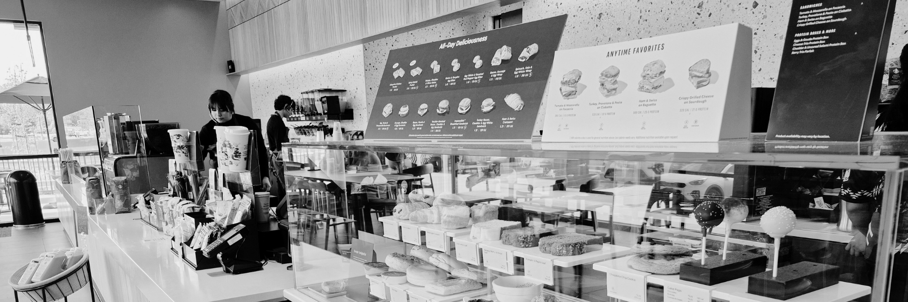 Big Valley Starbucks Inside view of Big Valley Starbucks